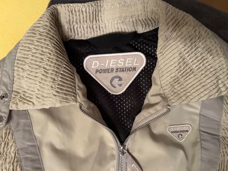 Diesel Power Station Jacke, Top Zustand, Beige, S