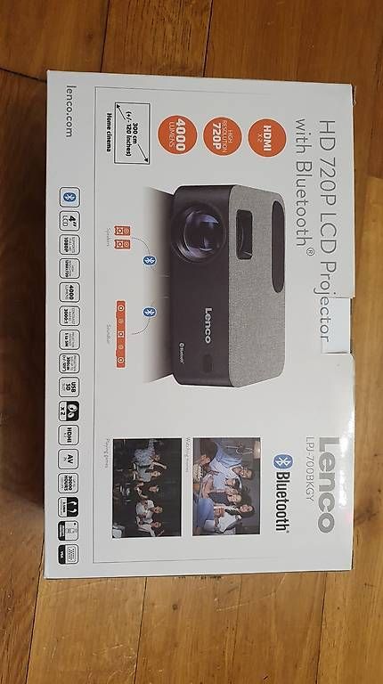 Lenco Vidéoprojecteurs: Lenco LPJ-700BKGY Mini Beamer – D'occasion à Zürich par alice_k 4