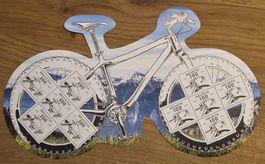 2017 Spezialbogen 200 Jahre Velo postfrisch