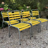 6 Bättig Gartenstühle Stapelstühle Balkonstühle