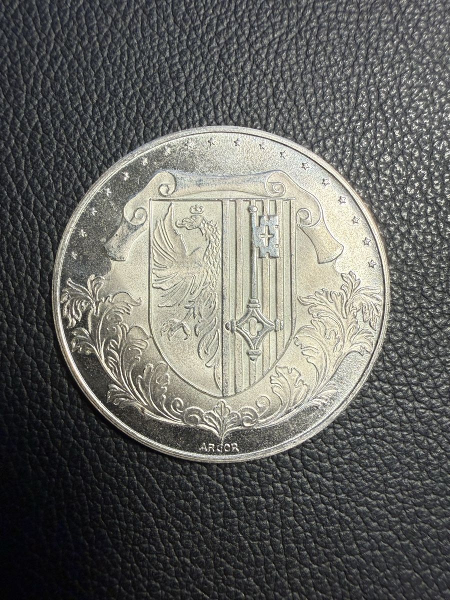 Tutti le monete: 1964 Silber Munze Geneve Argor CHF Franchi – Usato da Morbio Inferiore venduto da Artdeco83 1