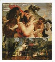 Block "Malerei. Peter Paul Rubens". Antigua und Barbuda