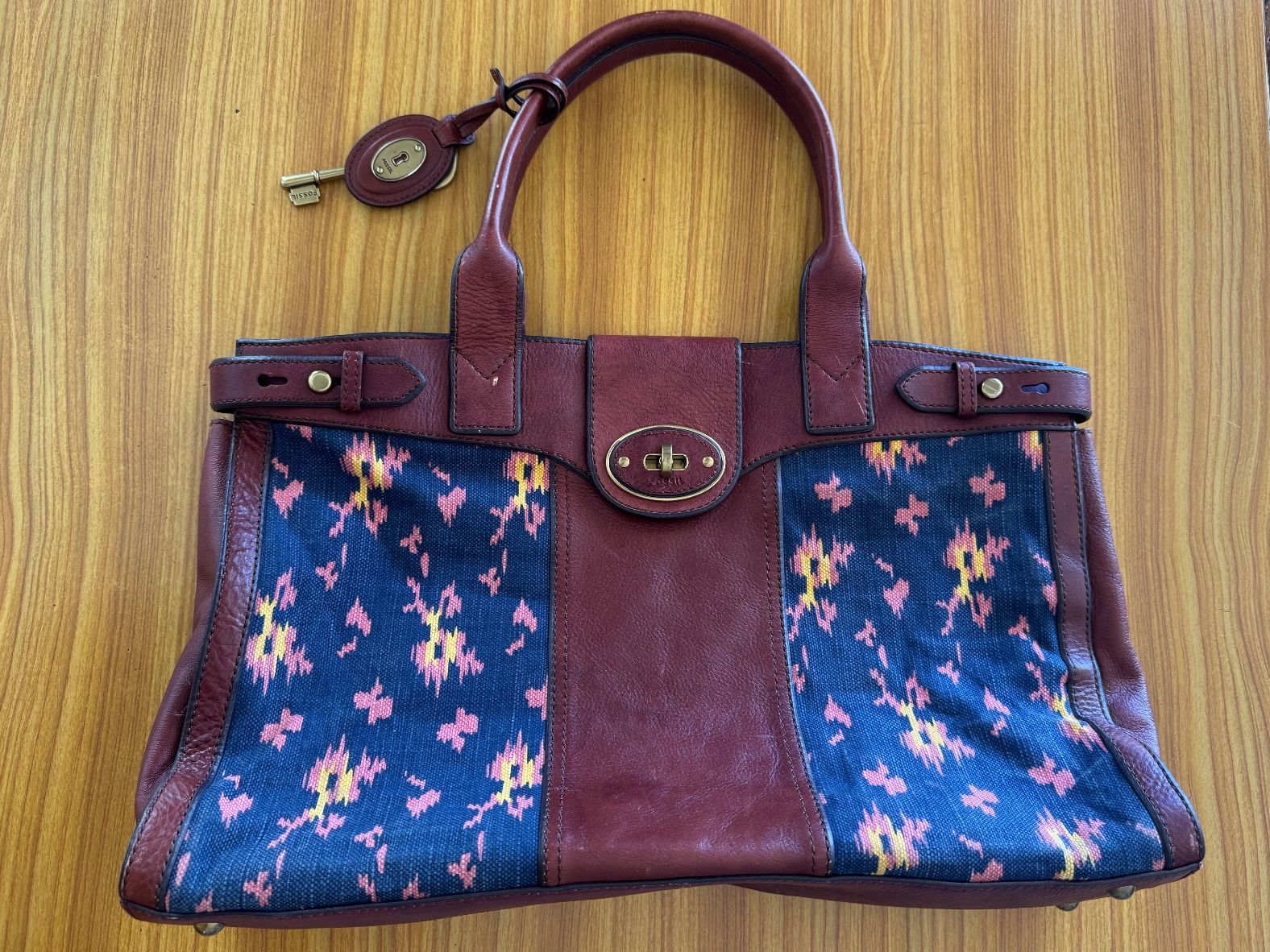 Fossil Borse da donna: Fossil Ledertasche Tasche Taschen Mode Key Leder – Usato da Steffisburg venduto da smocky17