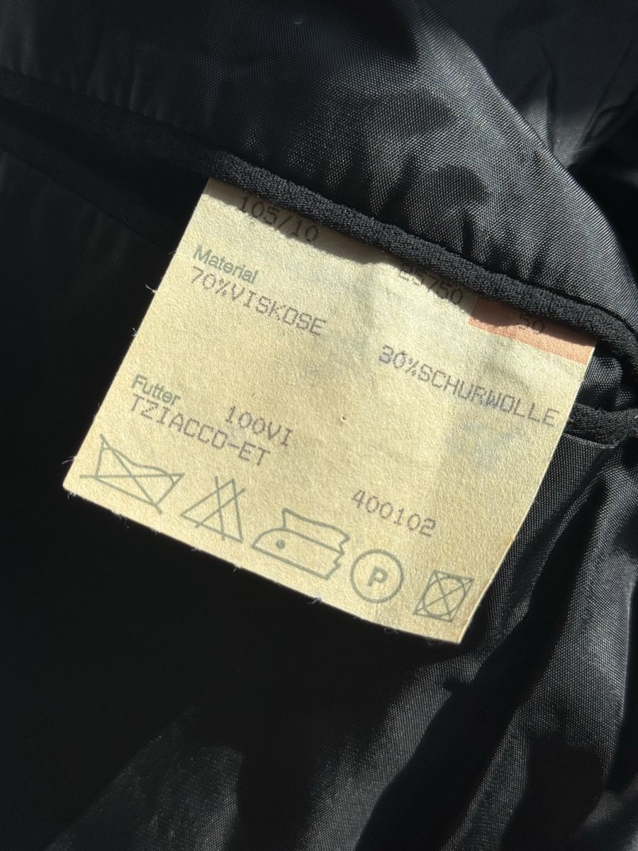 Giacche: Tziacco Jacket Black Size 105/10 good condition – Usato da Turbenthal venduto da elizameise 3
