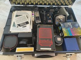 Vivitar V335 Kamera-Set im Koffer mit Zubehör (analog)