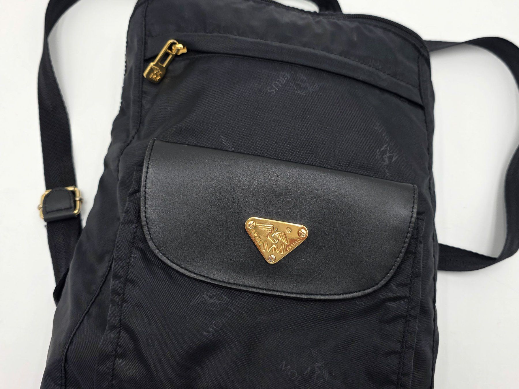Maison Mollerus Zaini: Maison Mollerus Rucksack - schwarz, Gold - Ref. 06/51 – Usato da Au ZH venduto da BrockiAu 7
