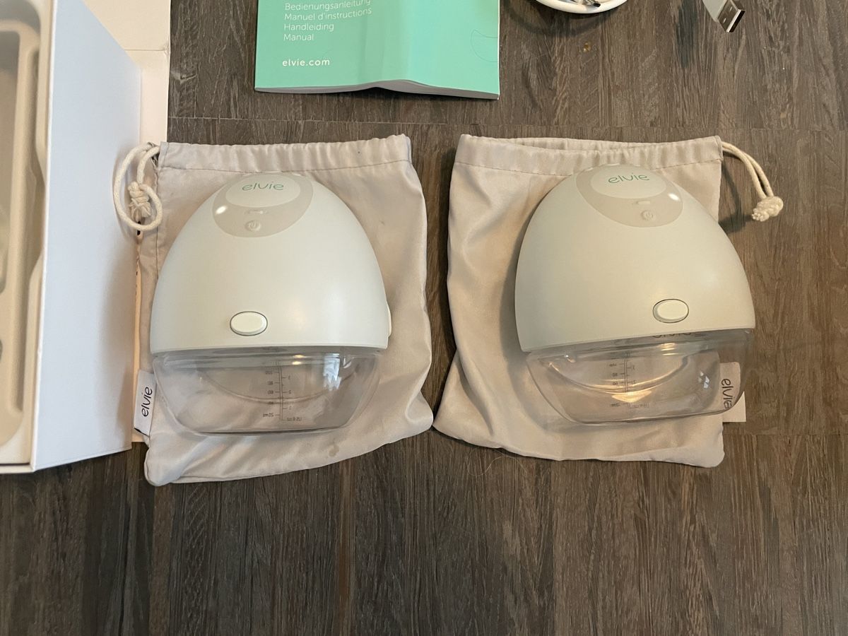 Elvie Stillzubehör: Elvie Doppel Milchpumpe – Gebraucht aus Basel von Cynthiasanchez 1