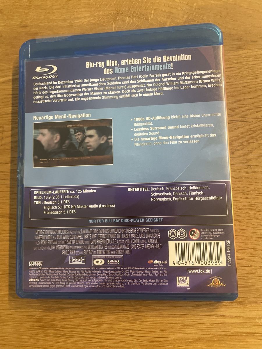 Tutti i DVDs: Das Tribunal (2002) BluRay – Usato da Hagendorn venduto da masterchieff 1