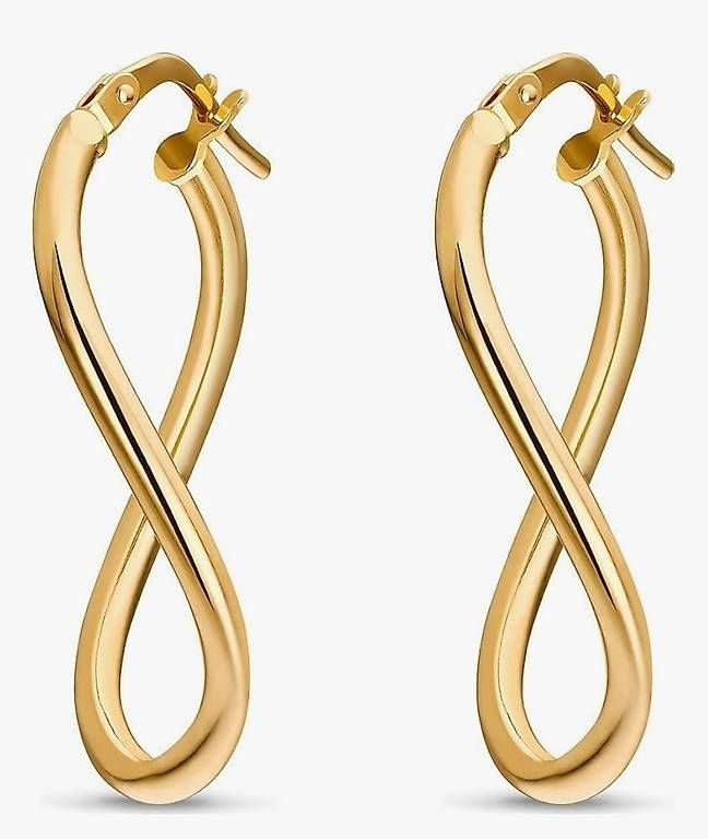 Orecchini pendenti & Orecchini a lobo: Creolen echtgold  – Usato da Hemmental venduto da 18kGold 1