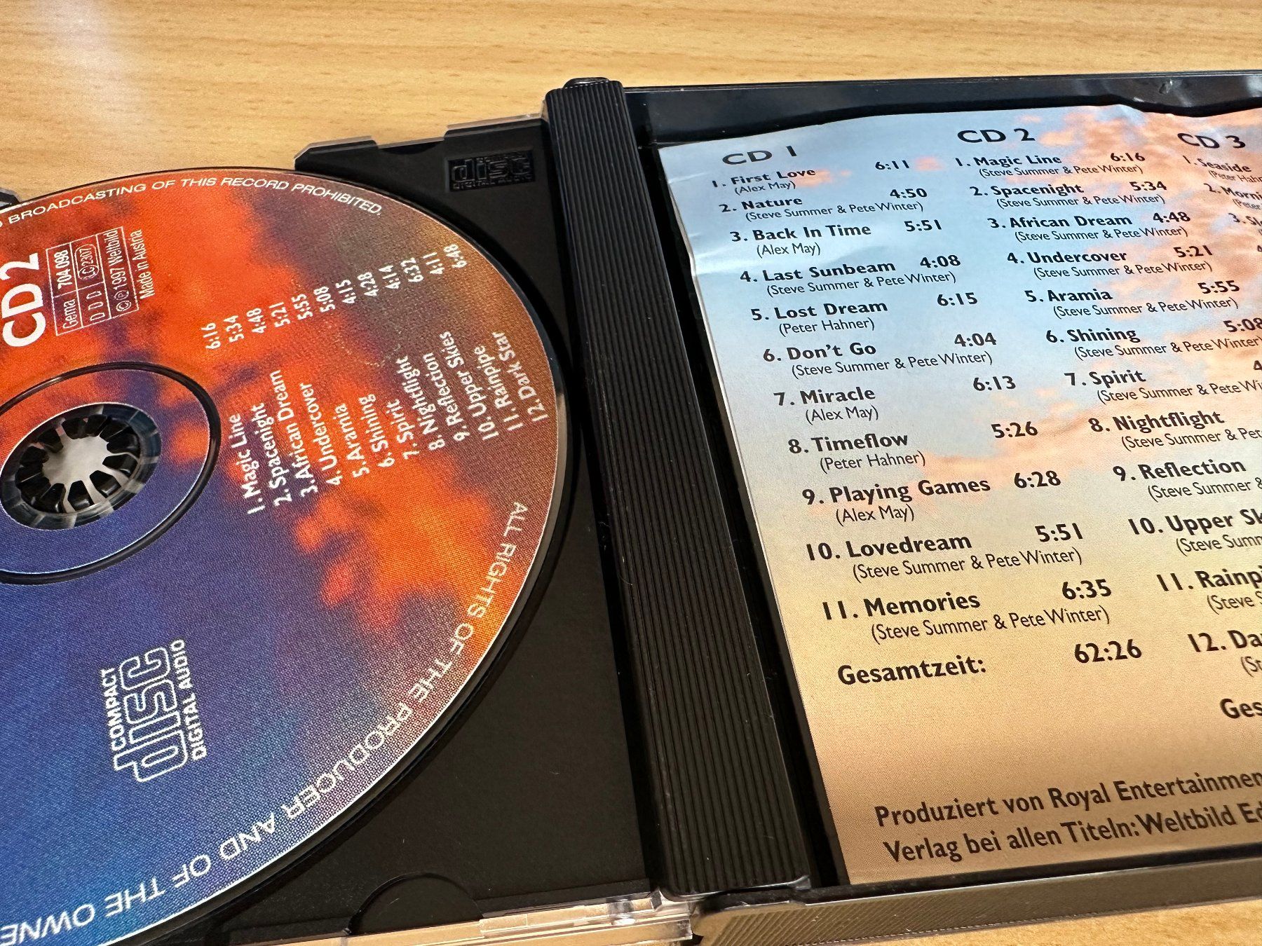 CDs: Various – Meditation And Relaxation - 3 CD – Gebraucht aus Rikon im Tösstal von Alpenmutz 2