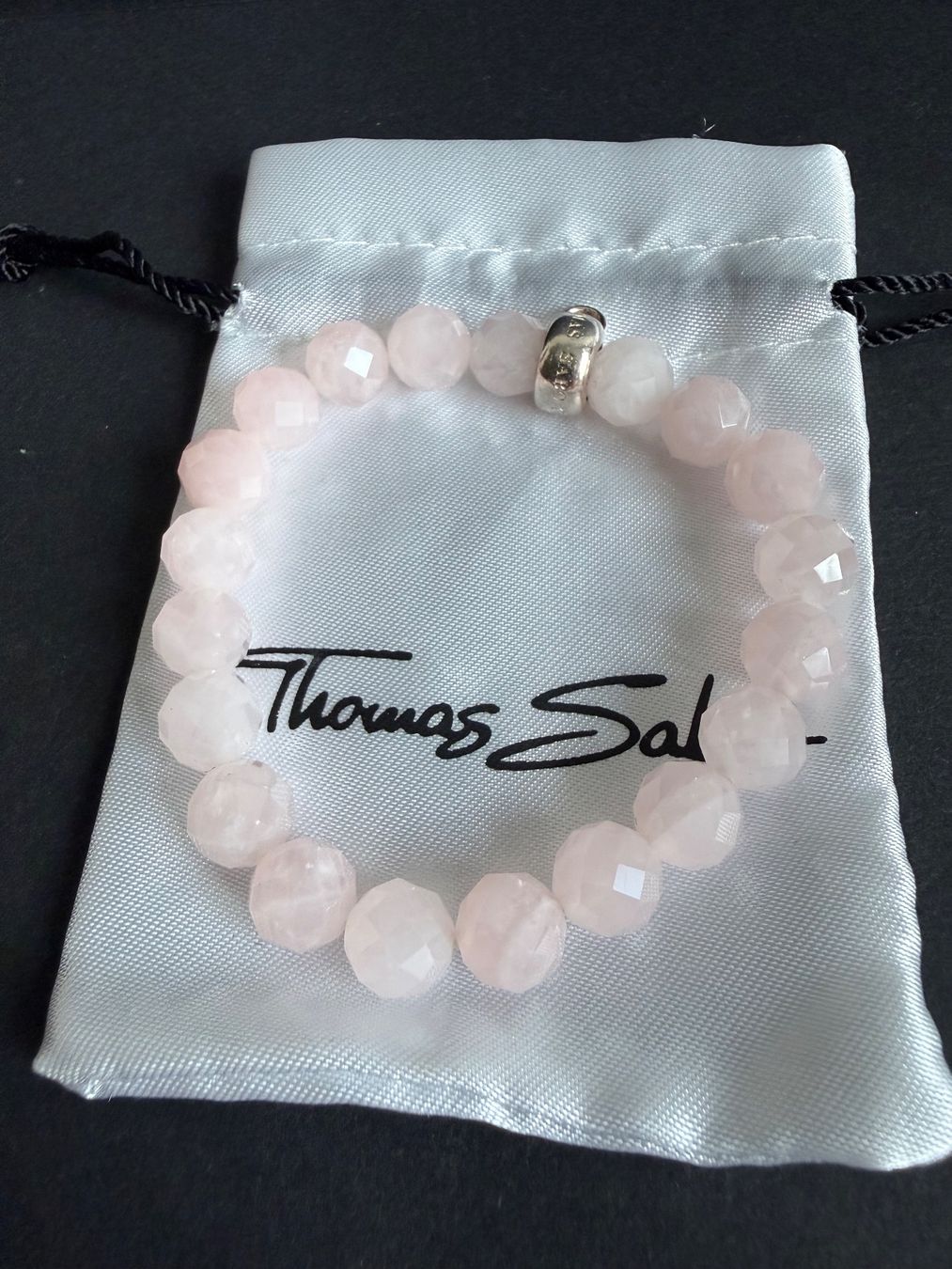 Thomas Sabo Bracciali & Braccialetti: Thomas Sabo Rosenquarz Armband – Usato da Spiegel b. Bern venduto da Rogger72 1