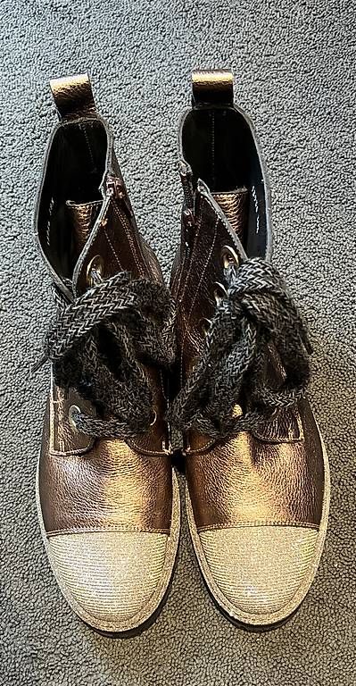 Chaussures femmes: Pertini Lederboot, Made in Spain, Gr. 38,5 – D'occasion à Wuppenau par Karin0201