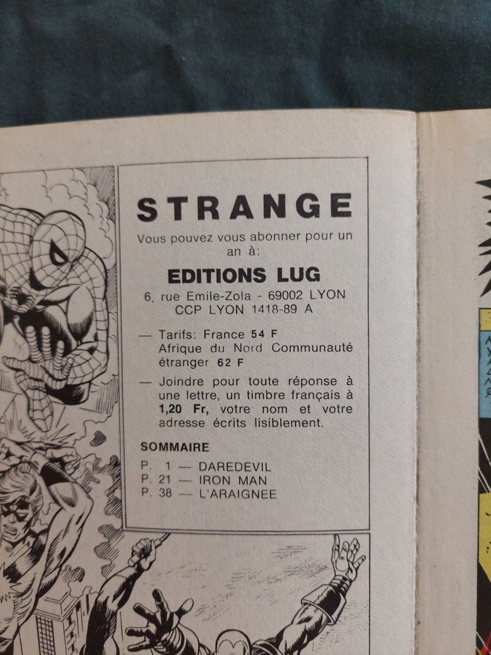 Comics: Strange No 115 Juillet 1979 TBE – Gebraucht aus Genève von Blu_BD 2
