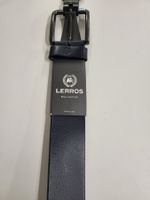 Lederguertel LERROS, neu,Gr.85,Dunkelblau, 14.90 statt 55.90