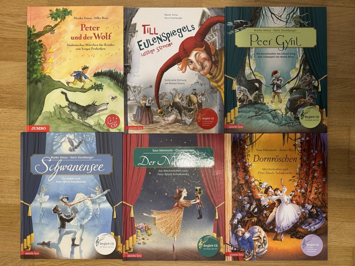 Libri: Kinder-Musikklassiker, Bücher mit CDs – Usato da Winterthur venduto da Tim_76