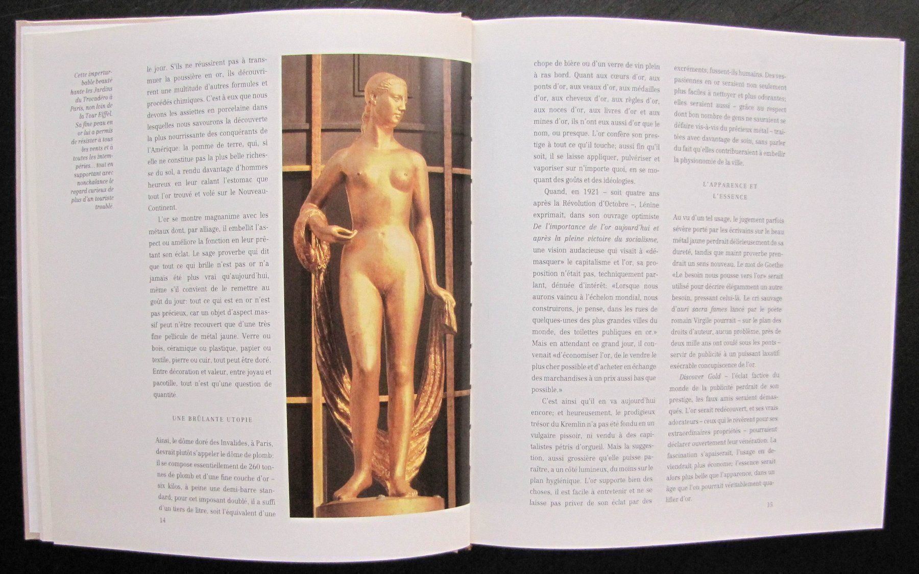 Livres: L’OR . Editions Mondo – D'occasion à Genève par Brindisina2019 2