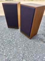 Tannoy Jupiter J40 Lautsprecher Holzgehäuse dunkelblau Stoff