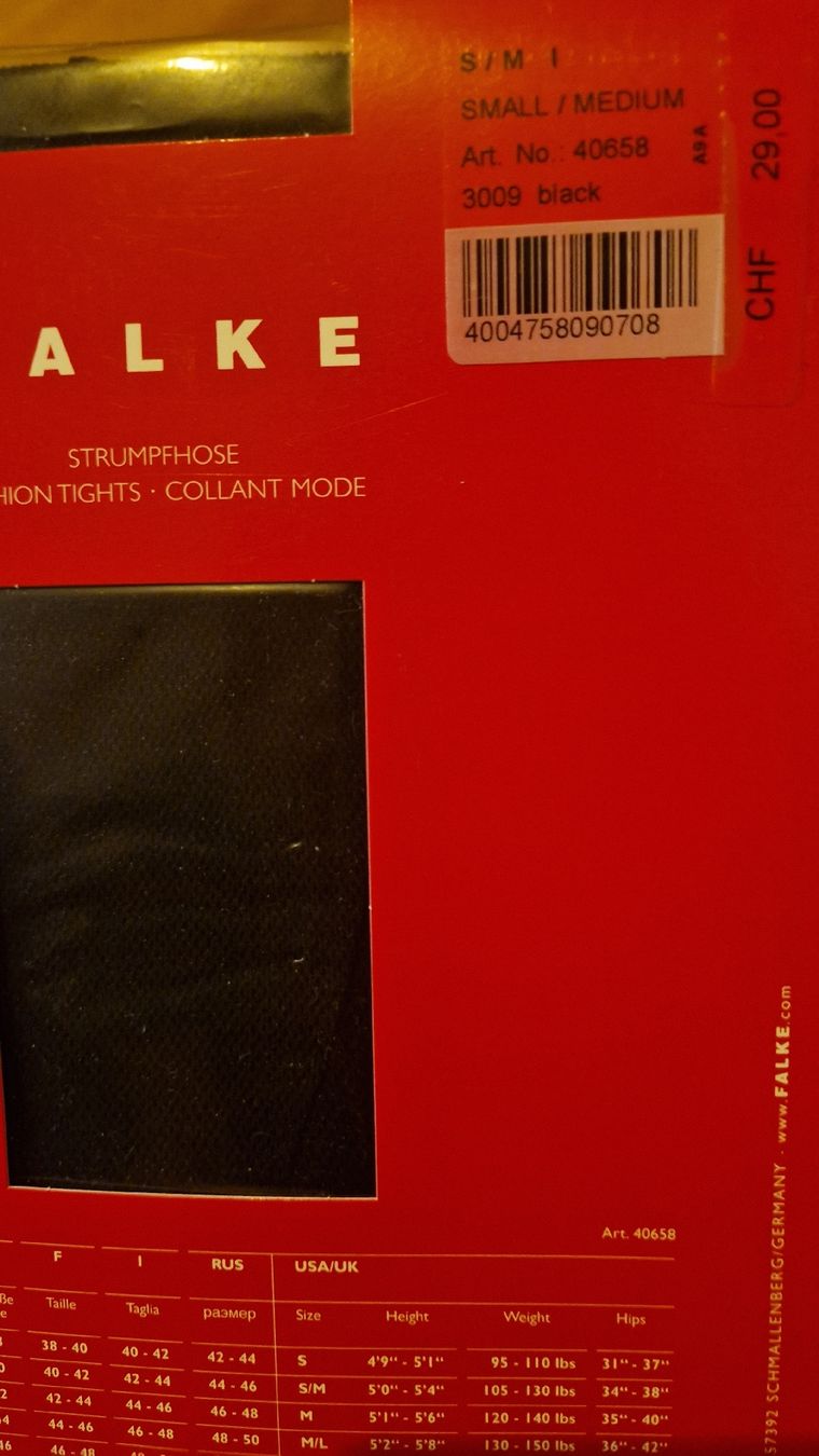 Falke Calze & Collant: Falke – Nuovo e nell'imballaggio originale da Zürich venduto da mis_2kxn 2