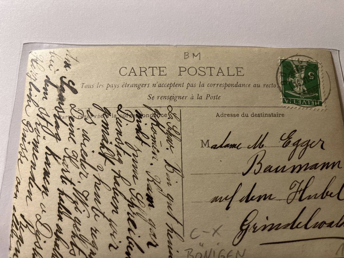 Cartoline postali: Bönigen Interlaken – Usato da scharnachtal venduto da Riso500 1