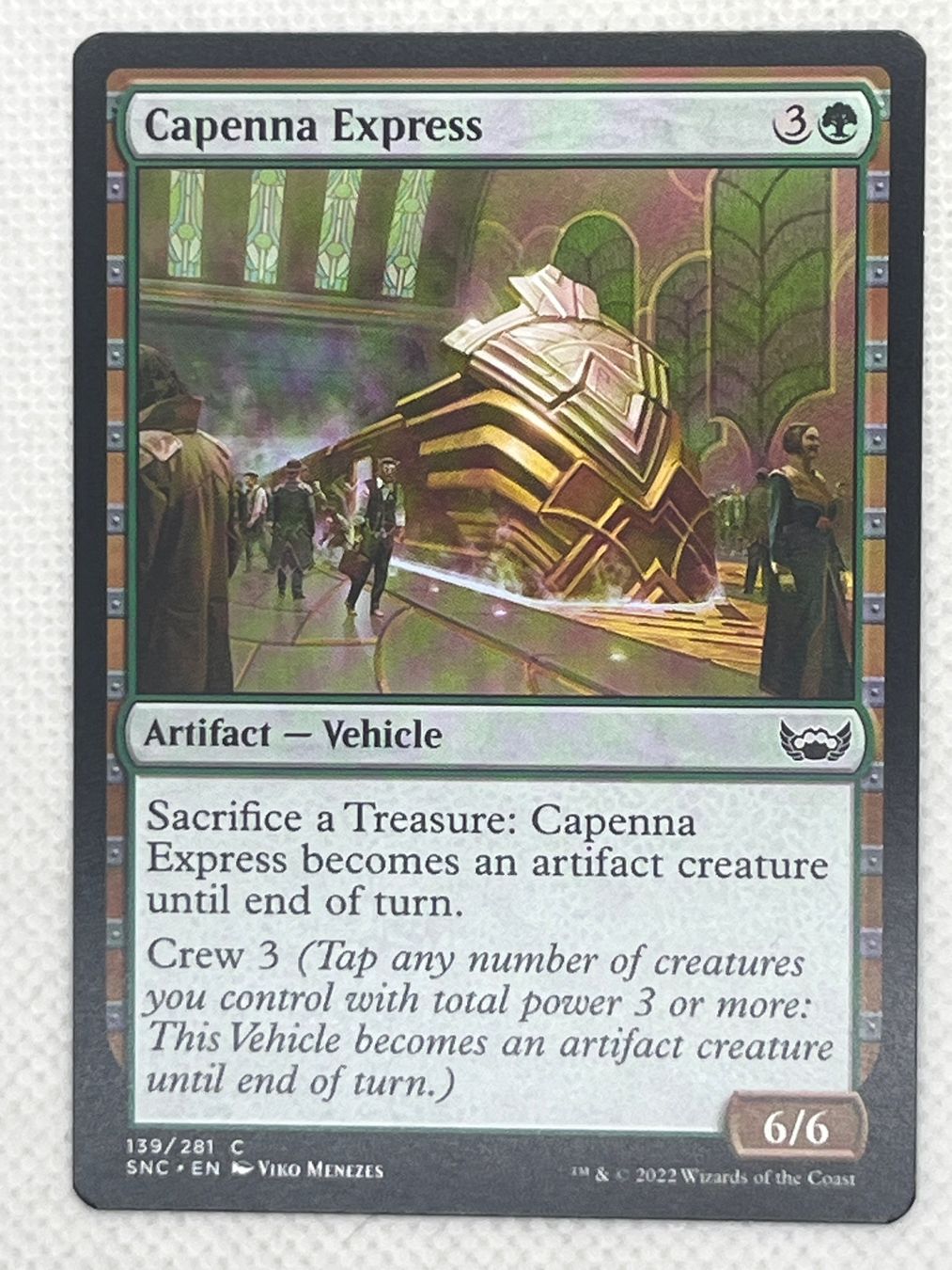 Magic The Gathering Sammelbilder & Trading cards: MTG Capenna Express SNC 139 Englisch Common – Gebraucht aus Hinterkappelen von Kim1992