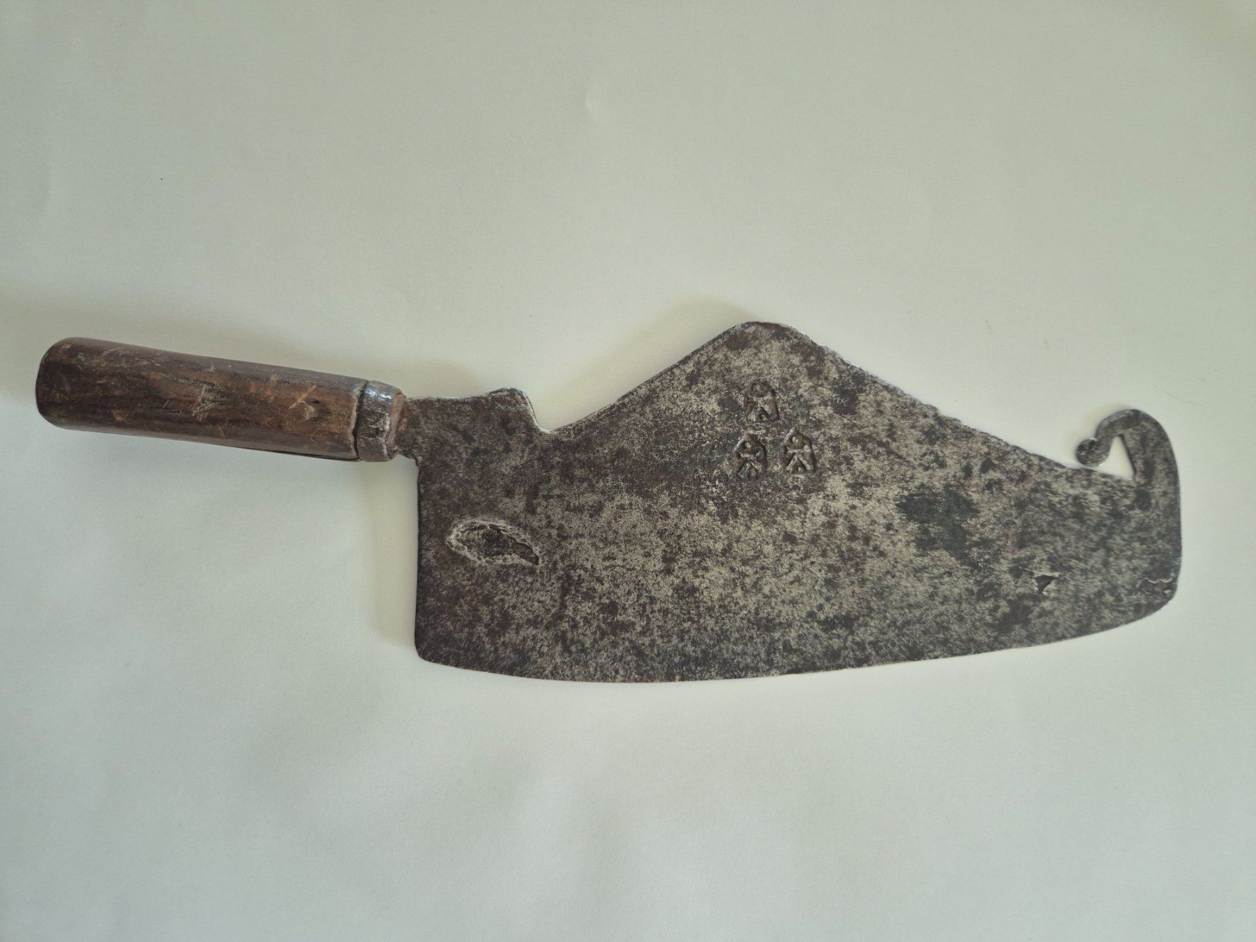 Couverts: Antikes Messer, Eisen handgeschmiedet – D'occasion à Trimstein par Blumenstrauss17