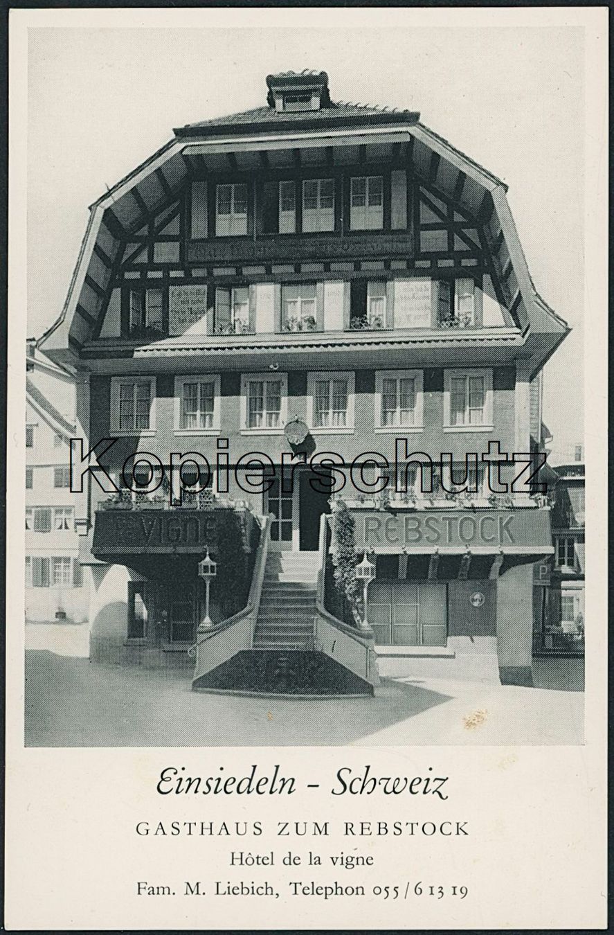 Cartoline postali: SZ Einsiedeln – Nuovo (secondo la descrizione) da Schindellegi venduto da leecollect