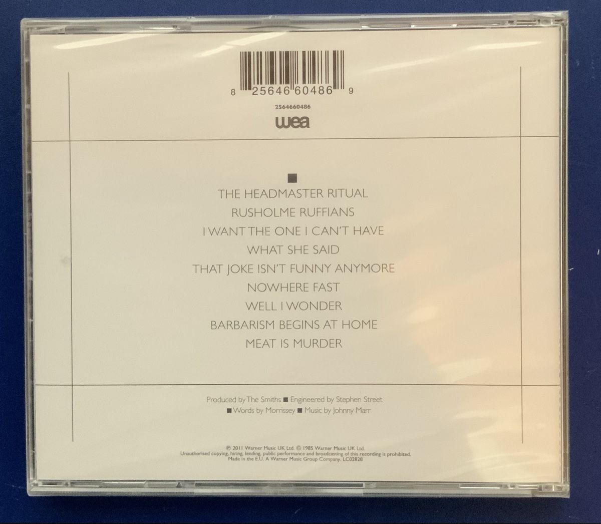 CD: THE SMITHS CD MEAT IS MURDER REMASTERED NEU – Nuovo e nell'imballaggio originale da Brigerbad venduto da Marcelo79 1
