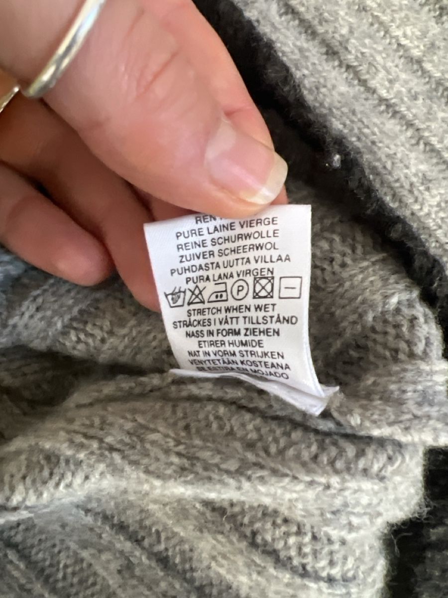 Pulls & Sweat-shirts: Grauer Wollpulli – D'occasion à Bremgarten AG par Anna1999999 3