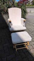 Stillstuhl + Hocker  verstellbar, sehr bequem  TOP Zustand