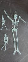 3x Halloween Deko Skelett Party Gruselig Dekoration Lehrmode