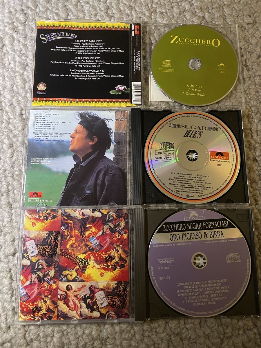 CD: 3x Zucchero  – Usato da Reinach AG venduto da trigger7811 1