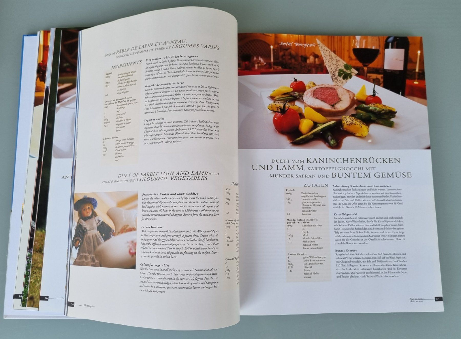 Libri: Zermatt for Gourmets - Bildband Kochbuch – Usato da Opfikon venduto da Diversamente 5