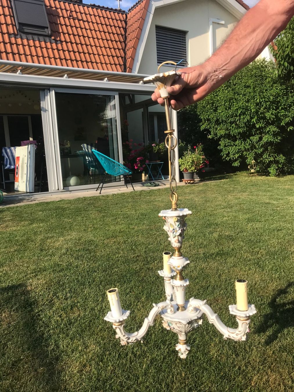 Kronleuchter & Deckenlampen: Deckenlampe Porzellan Antik – Gebraucht aus Aesch BL von muroluz 8