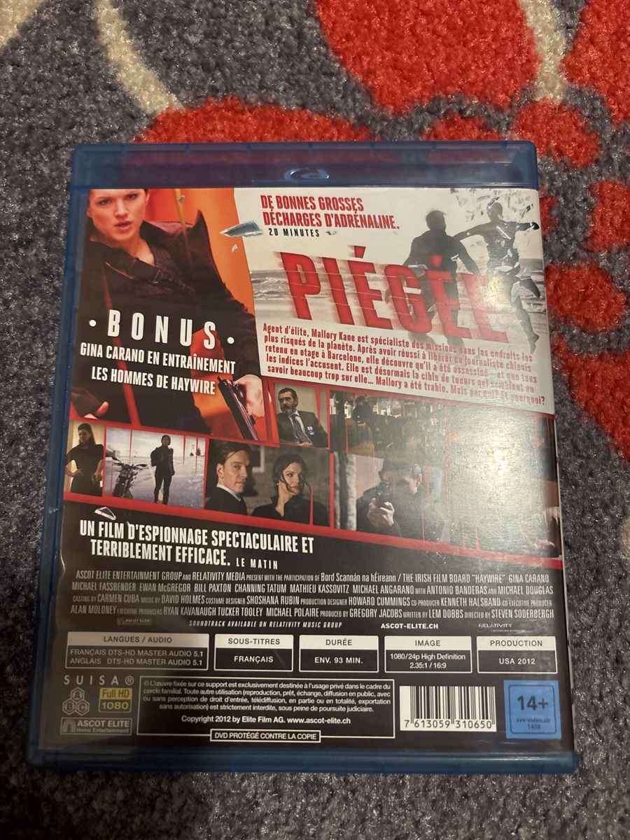 Tutti i DVDs: Blu-Ray Haywire - Thriller d'action avec Ewan McGregor – Usato da Les Bois venduto da warner10504 1