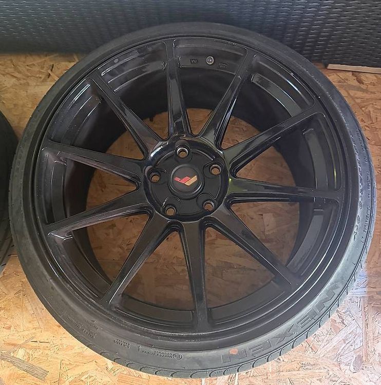Japan Racing Felgen JR 11, Schwarz, 19 Zoll (Gebraucht) in Schattdorf ...