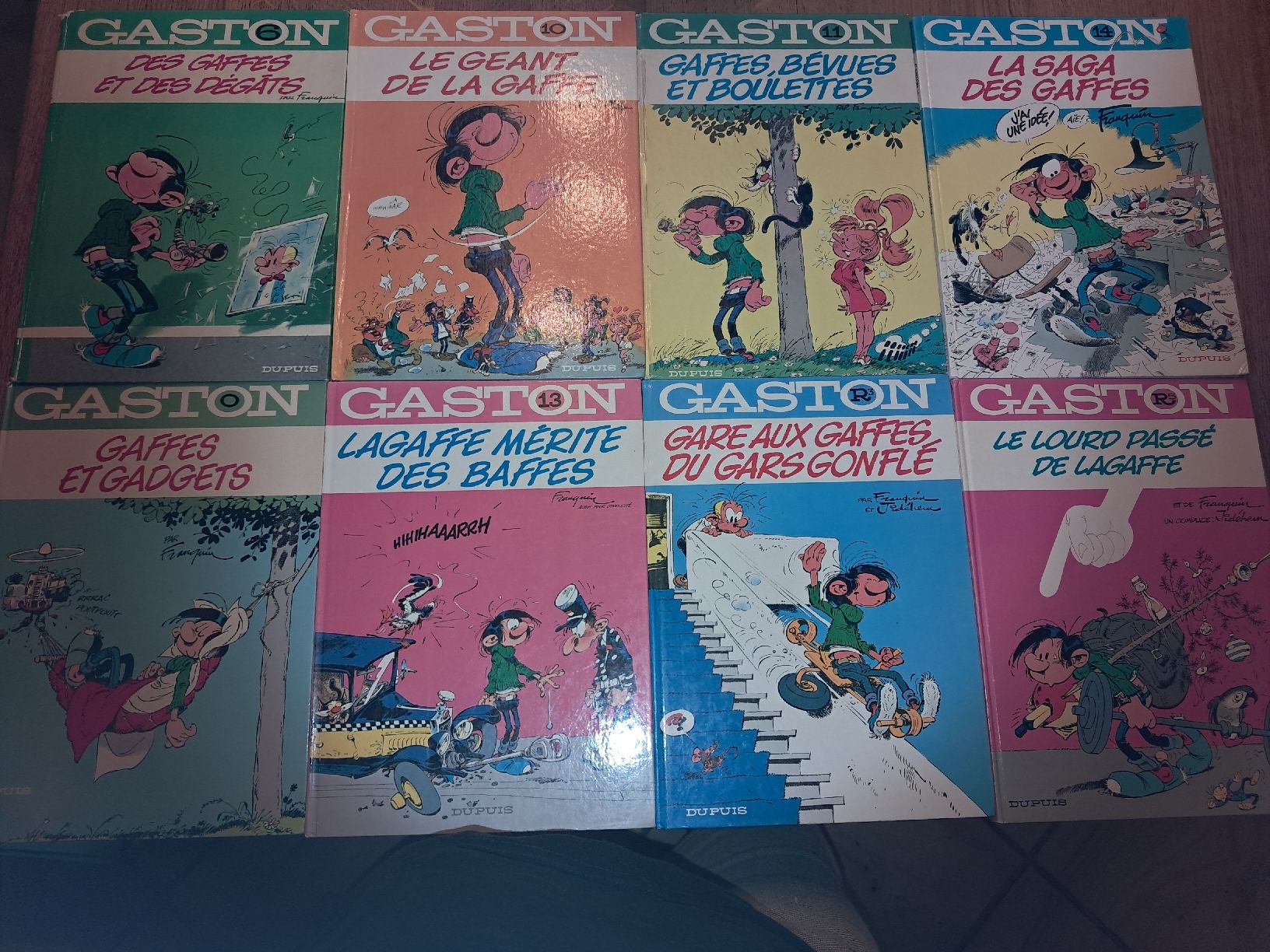 BD: Collection de 8 bd Gaston Lagaffe – D'occasion à Le locle par juliensaran