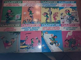 Collection de 8 bd Gaston Lagaffe