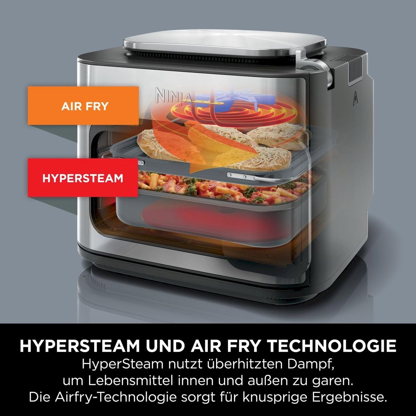 Pizzaofen: Ninja SFP700EU Ofen + Heißluftfritteuse – Neu und originalverpackt aus Bottighofen von zaap 5
