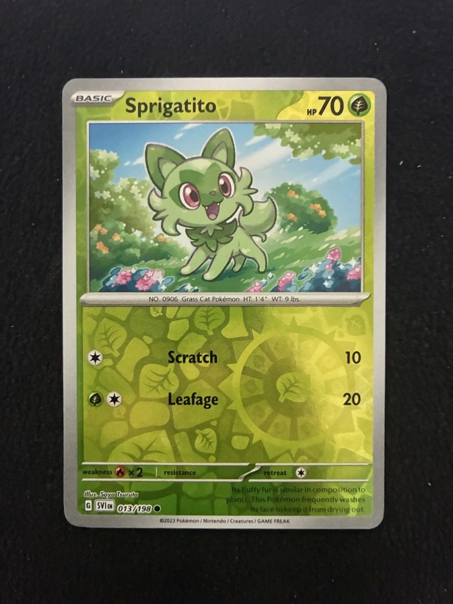 Pokémon Carte collezionabili: POKEMON CARDS SCARLET & VIOLET REVERSE # 13 – Nuovo (secondo la descrizione) da Taverne venduto da YOHISTORE