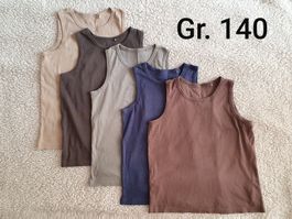 Unterhemden/Sommertops Gr.140