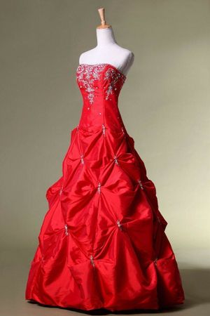 Brautkleid Ballkleid ROT Gr. 32/34/36 - AUSVERKAUF!!!