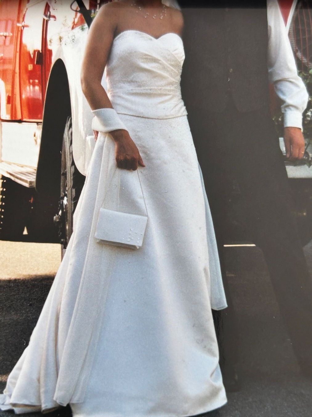 Vestiti: Brautkleid Gr.38 creme mit Tasche – Usato da Steffisburg venduto da Aare77 7