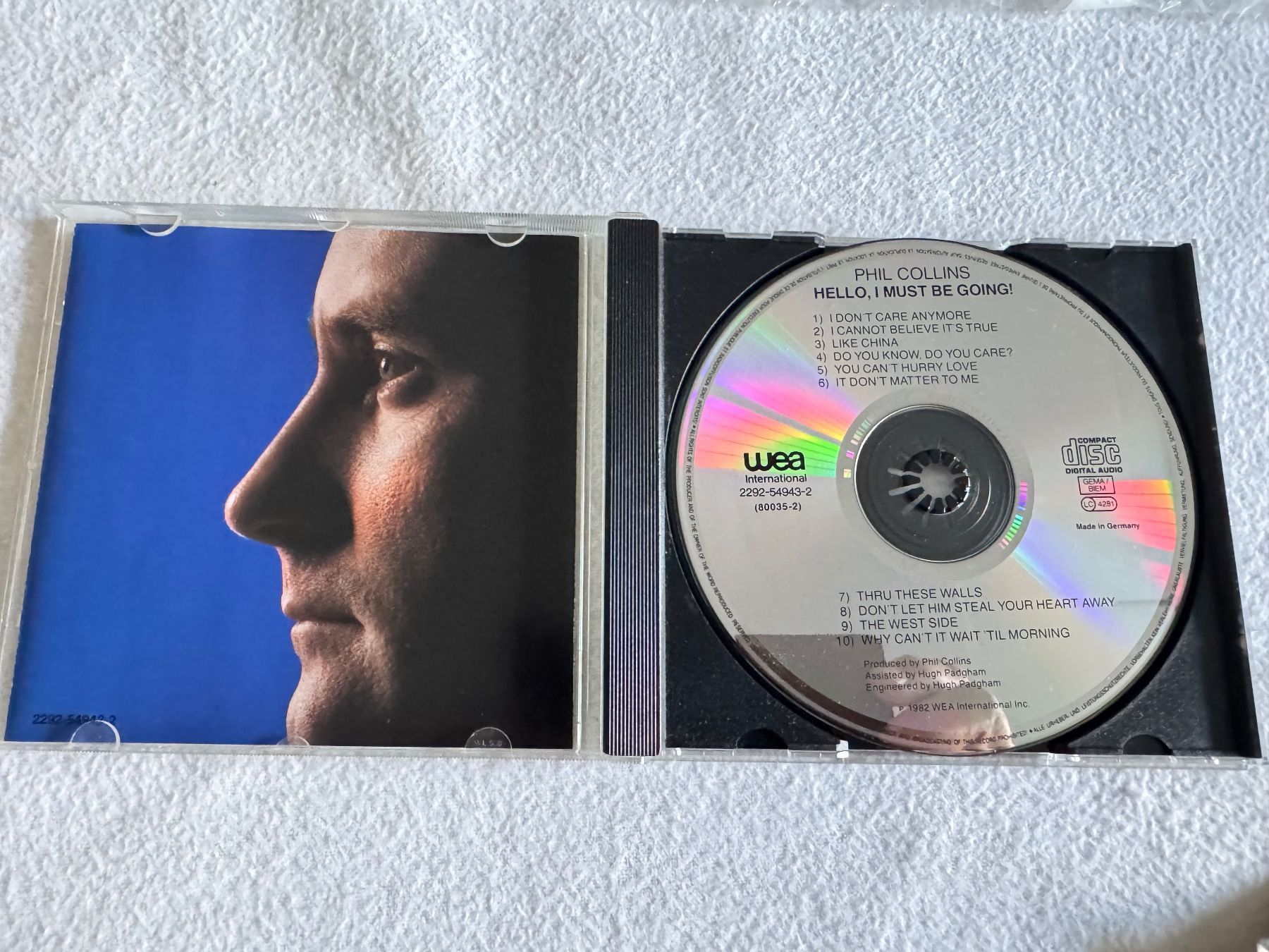 CD: Phil Collins - Hello, I must be going ! – Nuovo (secondo la descrizione) da Duggingen venduto da Kisha010 1
