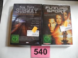 2 DVD's Subway und Future Sport, Nr. 540