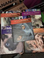 Lot de 5 livres Le monde secrets Des chats