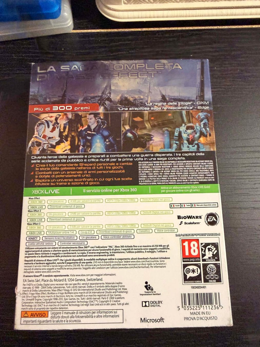 Microsoft Spiele: Mass Effect Trilogy Microsoft Xbox 360 – Gebraucht aus Giubiasco von Ticinerd 1