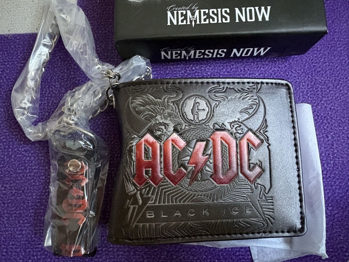 Portafogli: AD/DC brieftasche black ice – Nuovo e nell'imballaggio originale da Herzogenbuchsee venduto da warrior77 3