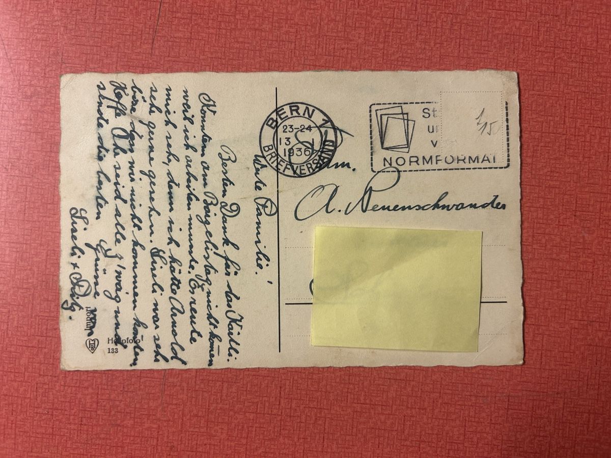 Cartoline postali: Alte Ansichtskarte 1936 mit Kapellenmotiv – Usato da Lanzenhäusern venduto da vic63 1