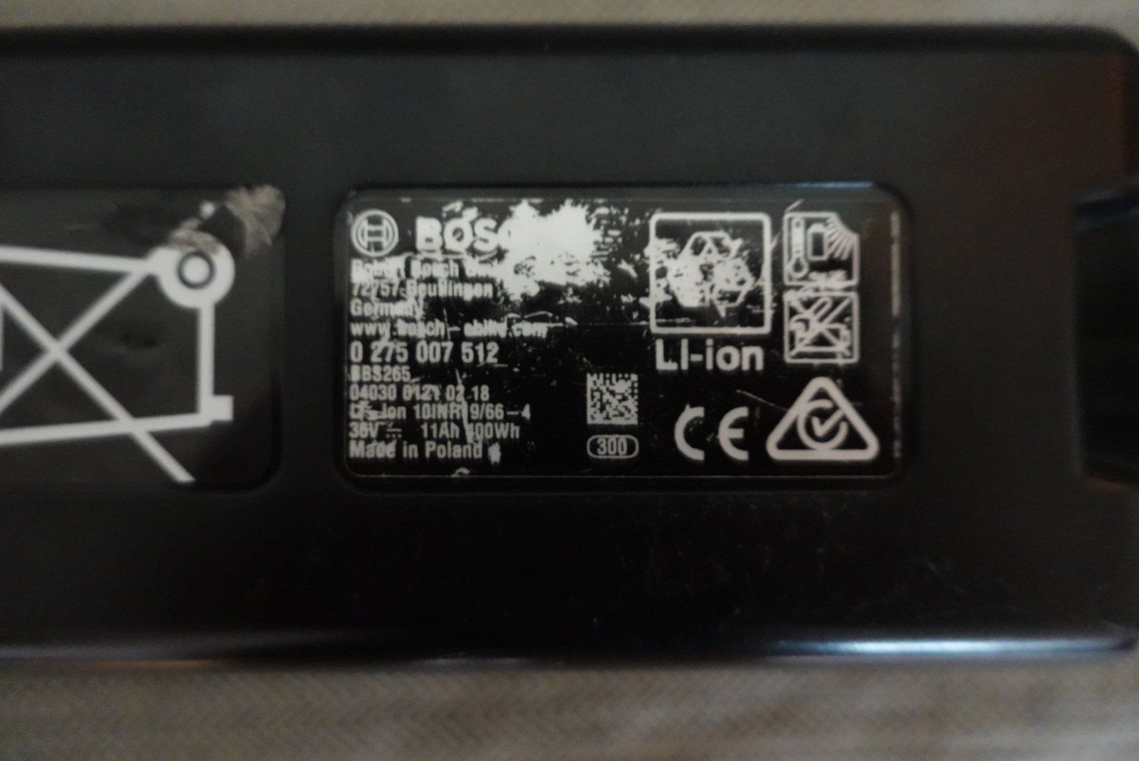 Bosch Batterie: Bosch Powerpack 400 mit Messbericht – Usato da undervelier venduto da usc_7wvr 2