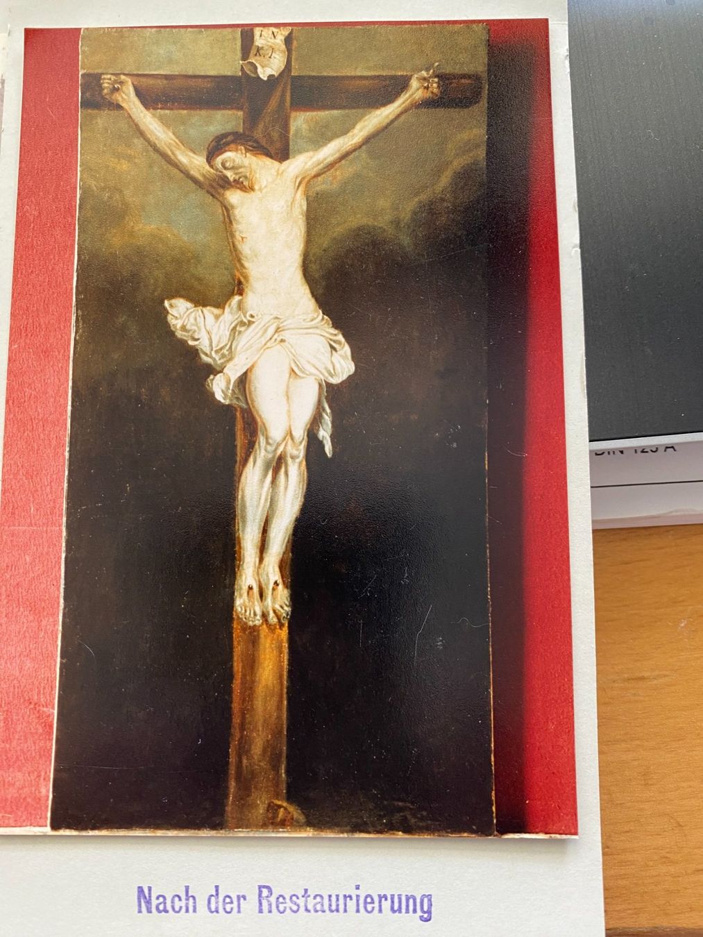 Gemälde: Ölbild Jesus am Kreuz – Gebraucht aus Sachseln von basti1950 2